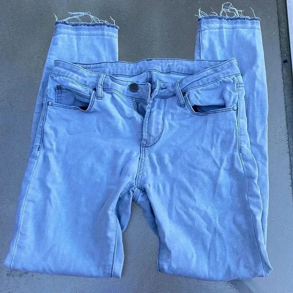 Articles of Society soft gray cropped jeans size 27